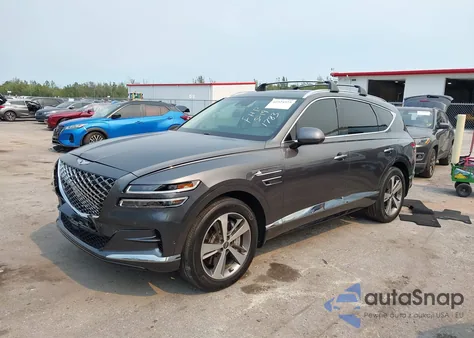 2022 Genesis Gv80 2.5T Awd из США, поврежденный, VIN KMUHBDSB5NU091783